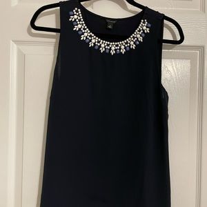 Ann Taylor bejeweled top